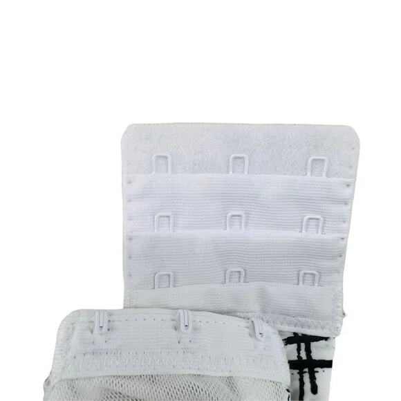 Lane Bryant Cacique True Embrace T-Shirt Bra White Black Lightly Lined 40B - Picture 6 of 9